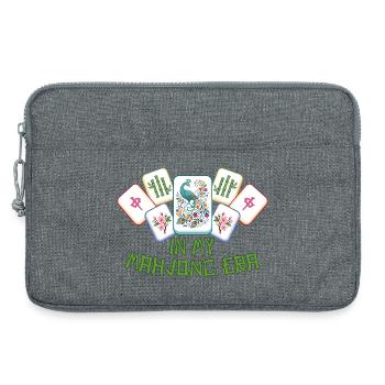 Mahjong Spiel Social Club Mahjong Ära - Laptoptasche 13" - Grau meliert - Vorne