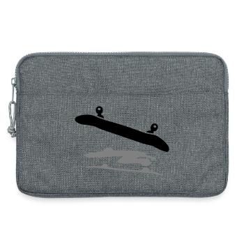 Skateboard - Laptoptasche 13" - Grau meliert - Vorne