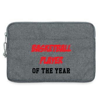 joueur de Basket de l'Année - Sacoche pour ordinateur portable 13 pouces - gris chiné - Devant