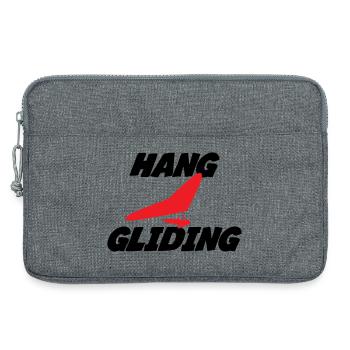 Insigne Hang Gliding Centered Wing - Sacoche pour ordinateur portable 13 pouces - gris chiné - Devant