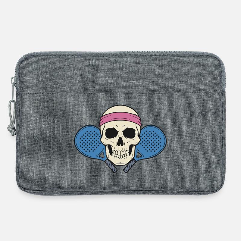 Padel Skull - Laptop bag 13" - heather grey