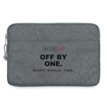 Off By One - Laptoptasche 13" - Grau meliert - Vorne