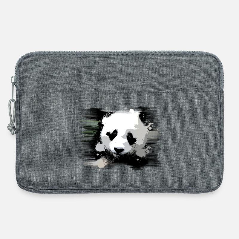 Panda - Laptoptasche 13" - Grau meliert