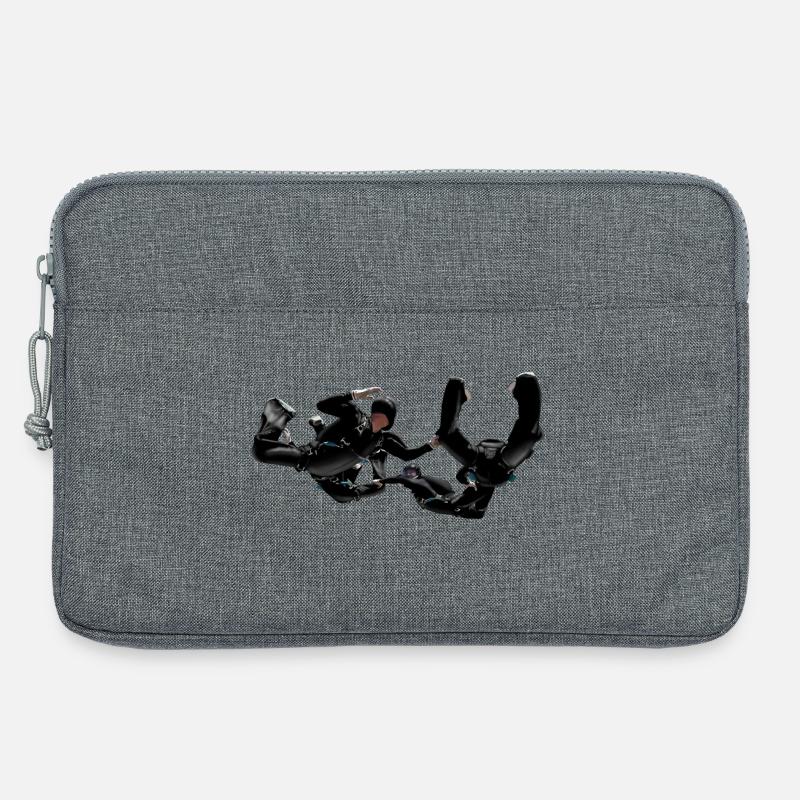 Skydivers - Laptoptasche 13" - Grau meliert