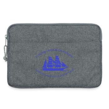MARINE NATIONALE ECOLE DE VOILE CREA L. RUNEMBERG - Sacoche pour ordinateur portable 13 pouces - gris chiné - Devant