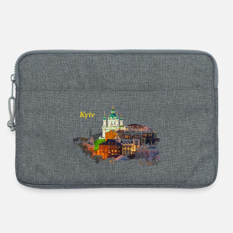 Kiew - Laptoptasche 13" - Grau meliert