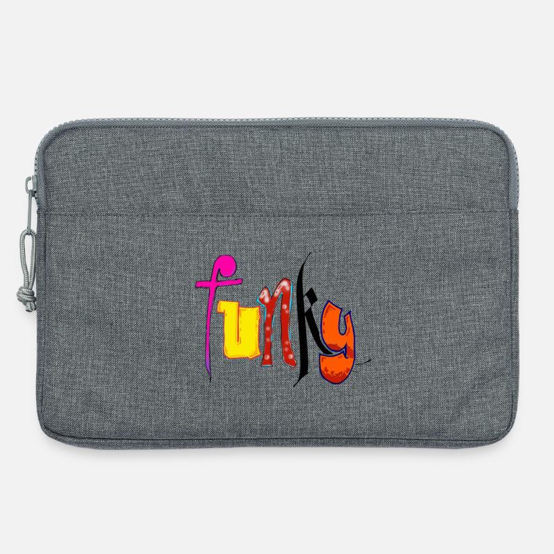 Funky - Laptoptasche 13" - Grau meliert