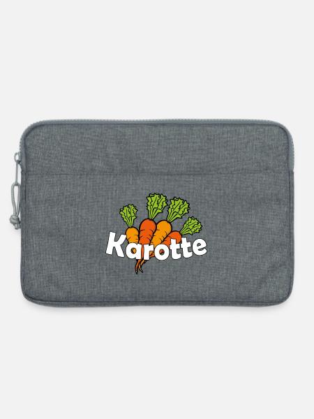 KAROTTE - Laptoptasche 13" - Grau meliert