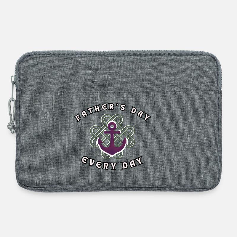Vatertag - Laptoptasche 13" - Grau meliert
