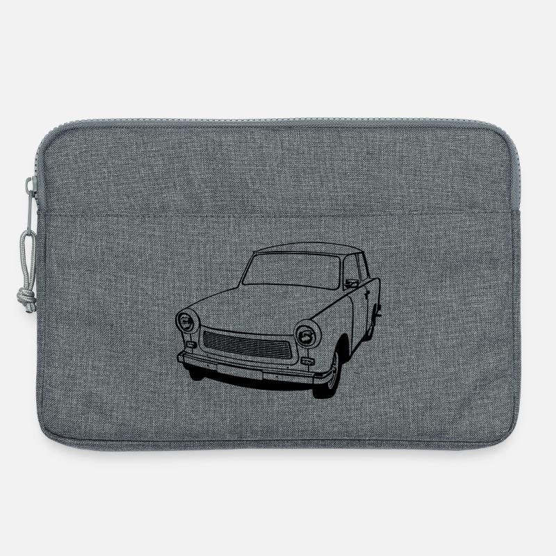 , Ostalgie , DDR Kult , Oldtimer (25) - Laptoptasche 13" - Grau meliert