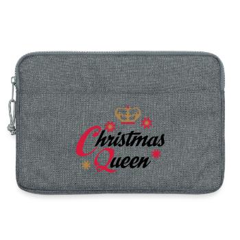 christmas queen - Laptoptasche 13" - Grau meliert - Vorne