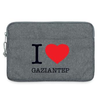 I LOVE GAZIANTEP - Laptoptasche 13" - Grau meliert - Vorne