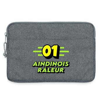 Complaining Aindinois - Laptop bag 13" - heather grey - Front