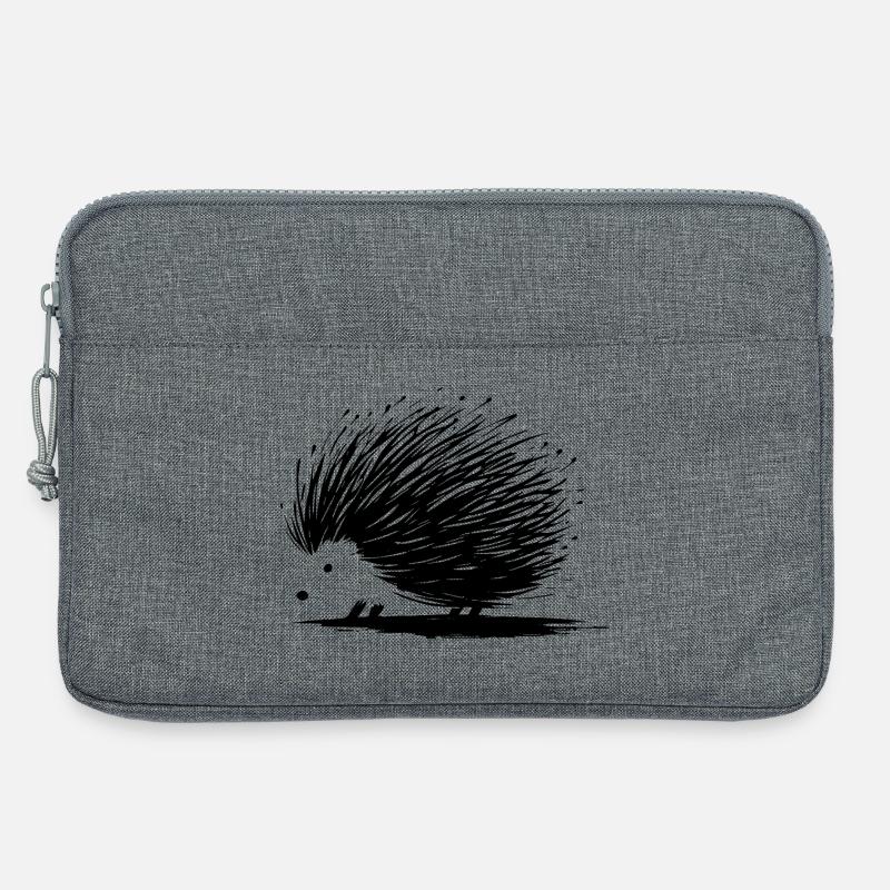 Igel - Laptoptasche 13" - Grau meliert