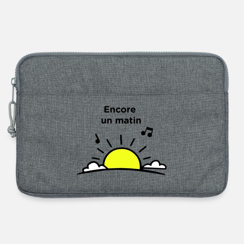 Another morning - Laptop bag 13" - heather grey