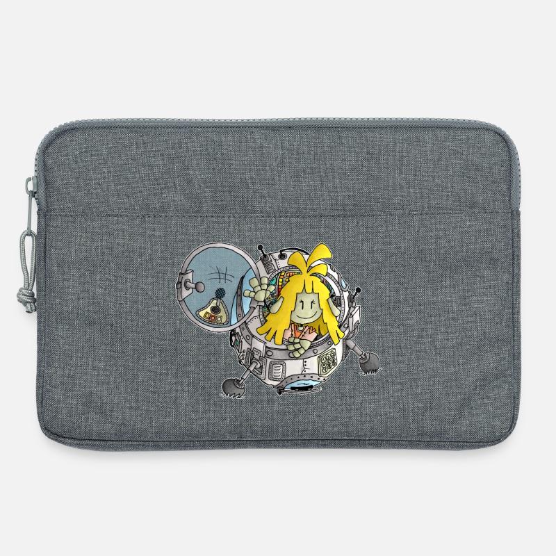 Micol und Mael - das Ufo 2 / - Laptoptasche 13" - Grau meliert