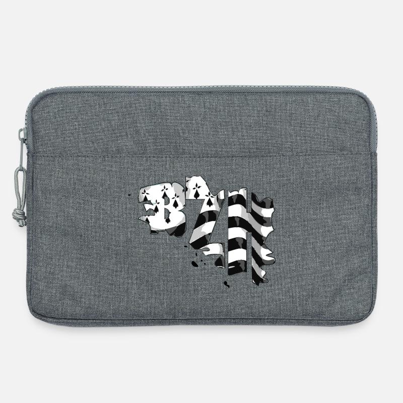 Bretagne - Laptoptasche 13" - Grau meliert