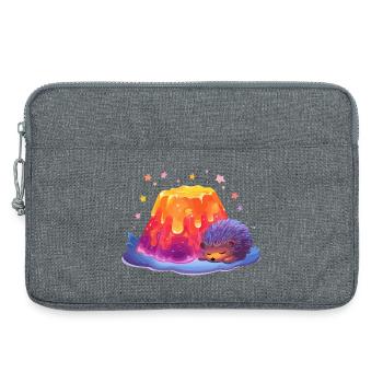 Lava Hill Cuddly Hedgehog - Laptop bag 13" - heather grey - Front
