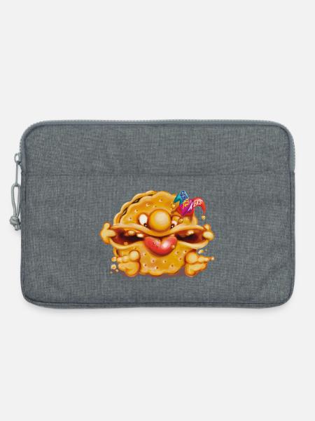 Scherzkeks - Laptoptasche 13" - Grau meliert