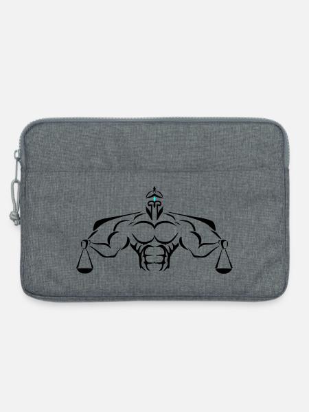 Alpha Scale Deluxe - Laptoptasche 13" - Grau meliert