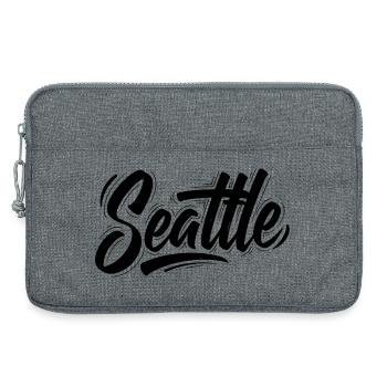 Seattle - Laptop bag 13" - heather grey - Front