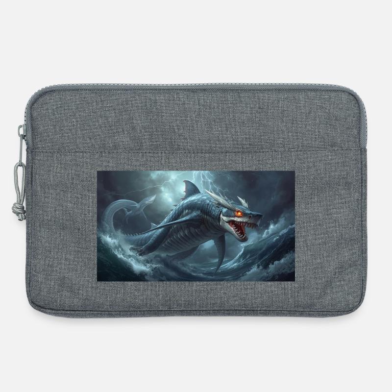 Drachenhai - Laptoptasche 13" - Grau meliert