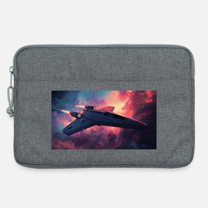 Spaceship - Laptop bag 13" - heather grey