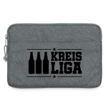 Kreis Liga Bier - Laptoptasche 13" - Grau meliert - Vorne