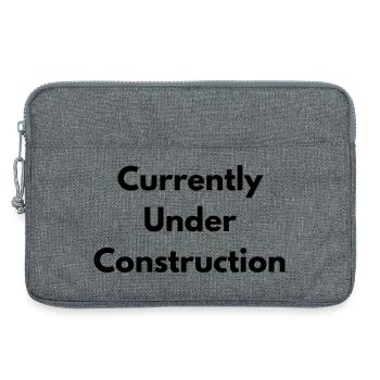 Derzeit im Bau - Laptoptasche 13" - Grau meliert - Vorne
