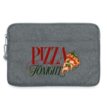 Pizza Tonight Pizza Slice - Laptoptasche 13" - Grau meliert - Vorne