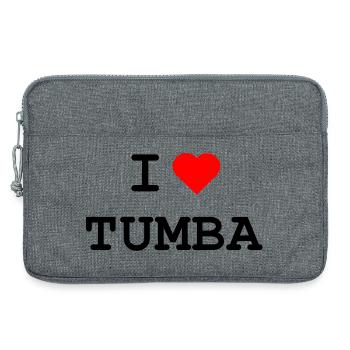 I love Tumba - Ich liebe Tumba - Laptoptasche 13" - Grau meliert - Vorne