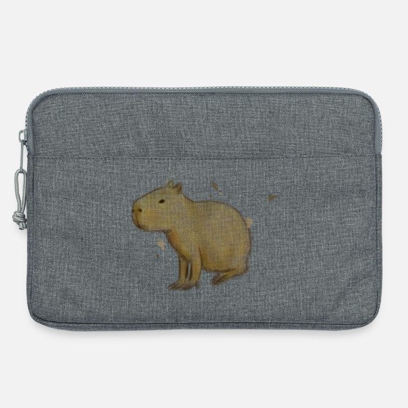 Capybara - Laptoptasche 13" - Grau meliert