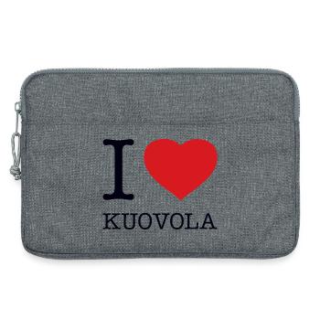 J’adore Kuovola - Sacoche pour ordinateur portable 13 pouces - gris chiné - Devant