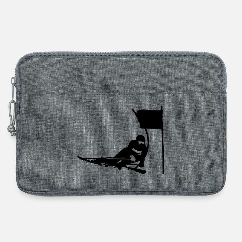 Ski - Laptoptasche 13" - Grau meliert
