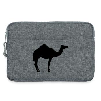 Kamel - Laptoptasche 13" - Grau meliert - Vorne