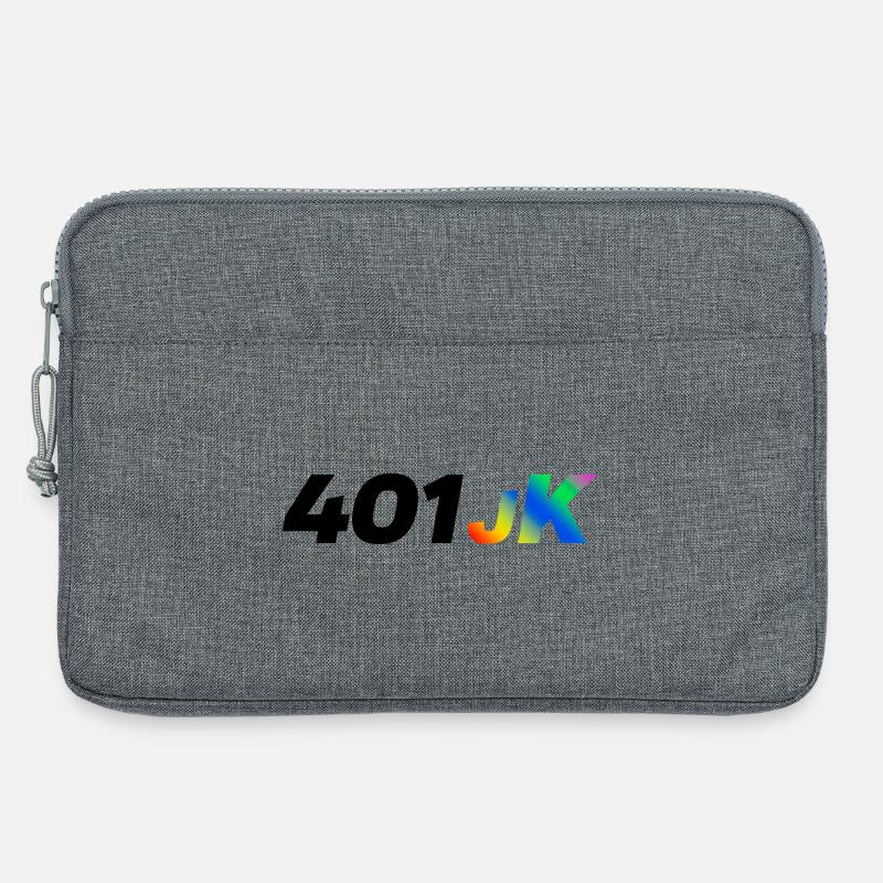 401JK Rainbow Gradient - Laptop bag 13" - heather grey