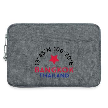 Bangkok - Laptoptasche 13" - Grau meliert - Vorne