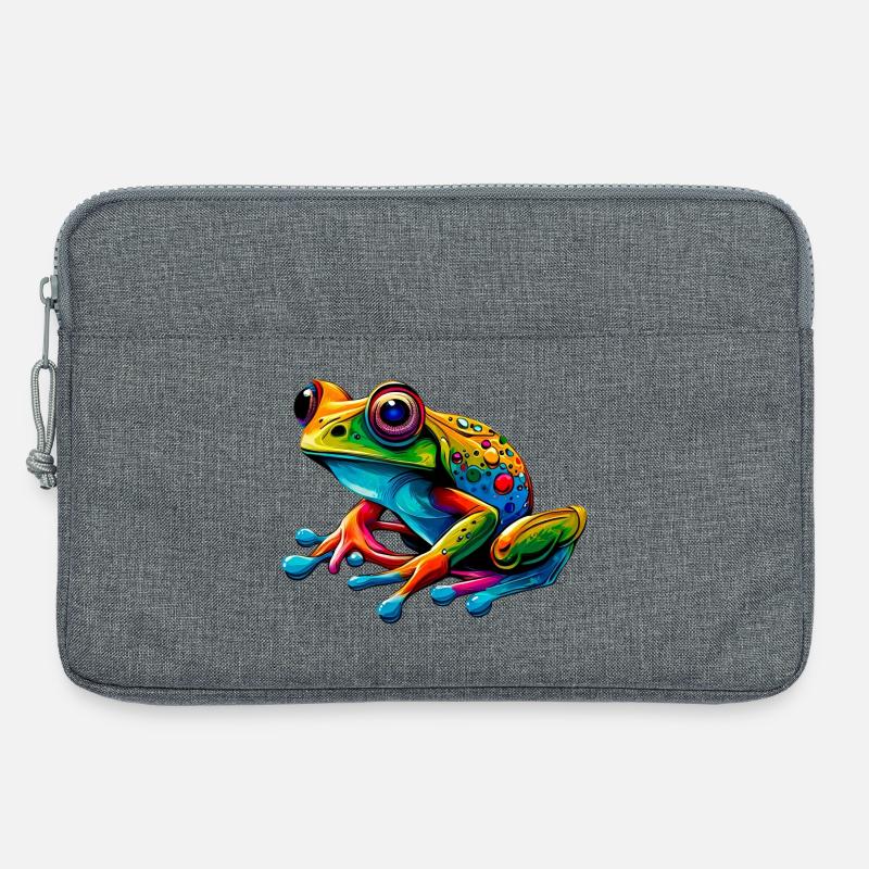 Frosch - Laptoptasche 13" - Grau meliert