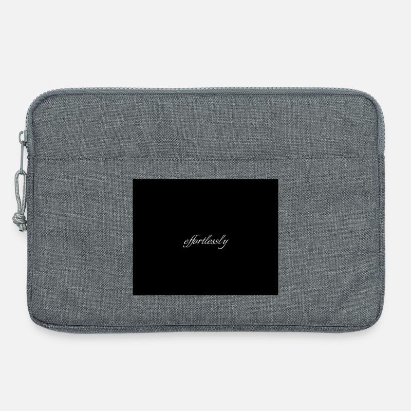 Effortlessly Elegant Script Typografie - Laptoptasche 13" - Grau meliert