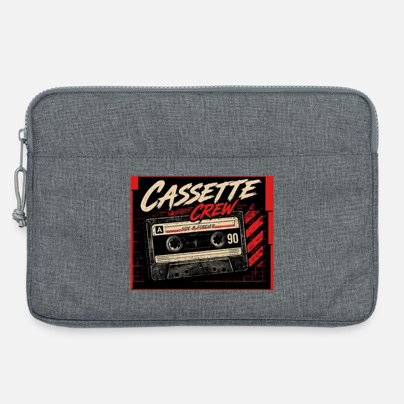 Cassette_Crew_-_Side_B_Vorever - Laptoptasche 13" - Grau meliert