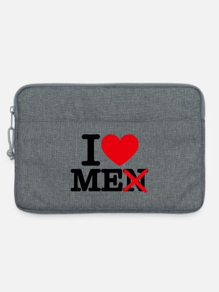 love me  - Laptoptasche 13" - Grau meliert