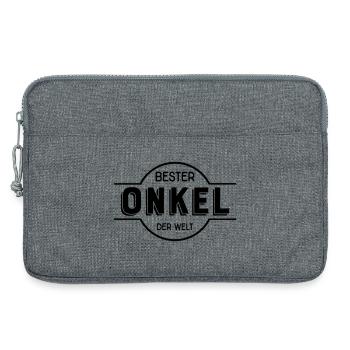 onkel - Laptoptasche 13" - Grau meliert - Vorne