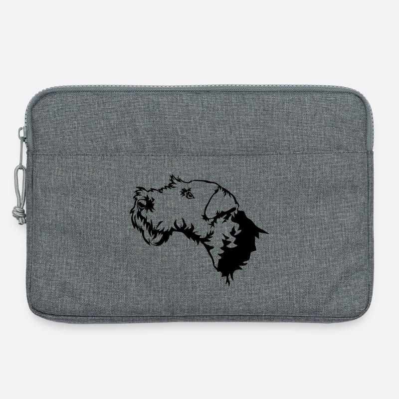 Welsh Terrier - Laptoptasche 13" - Grau meliert