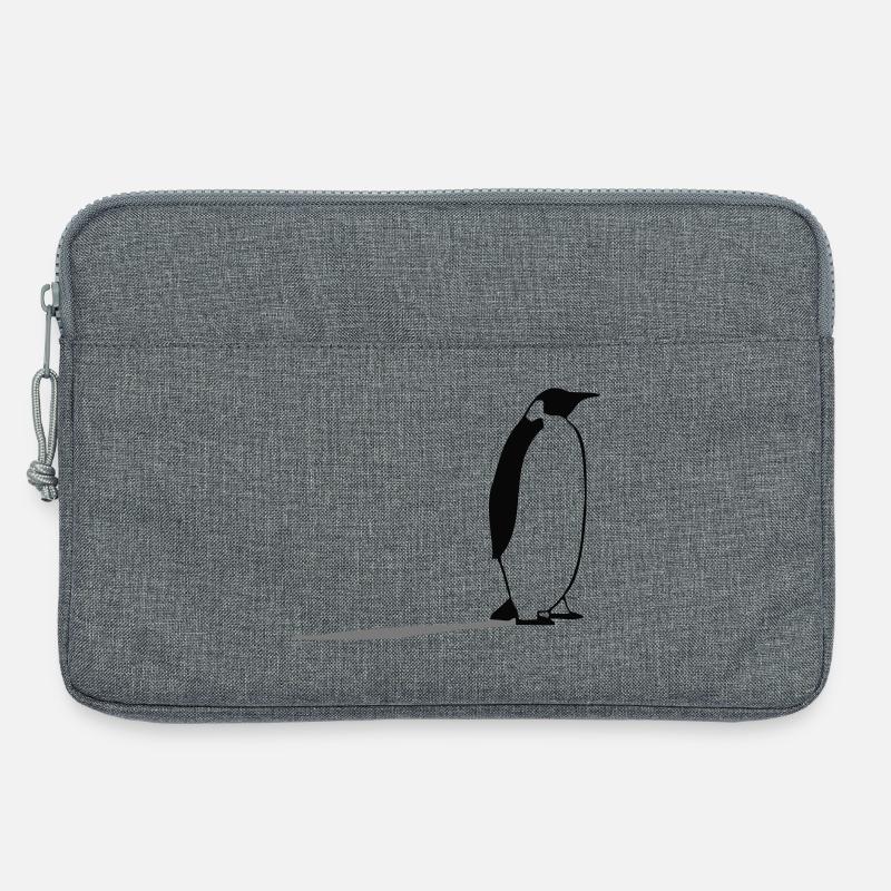 Pinguin - Laptoptasche 13" - Grau meliert