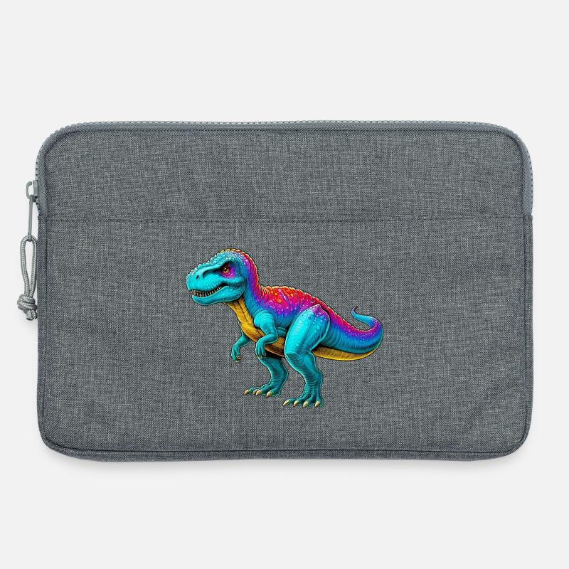 Dinosaurier - Laptoptasche 13" - Grau meliert