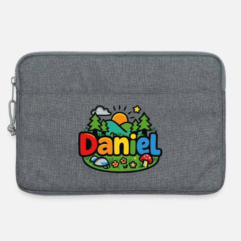 Daniel - Laptoptasche 13" - Grau meliert