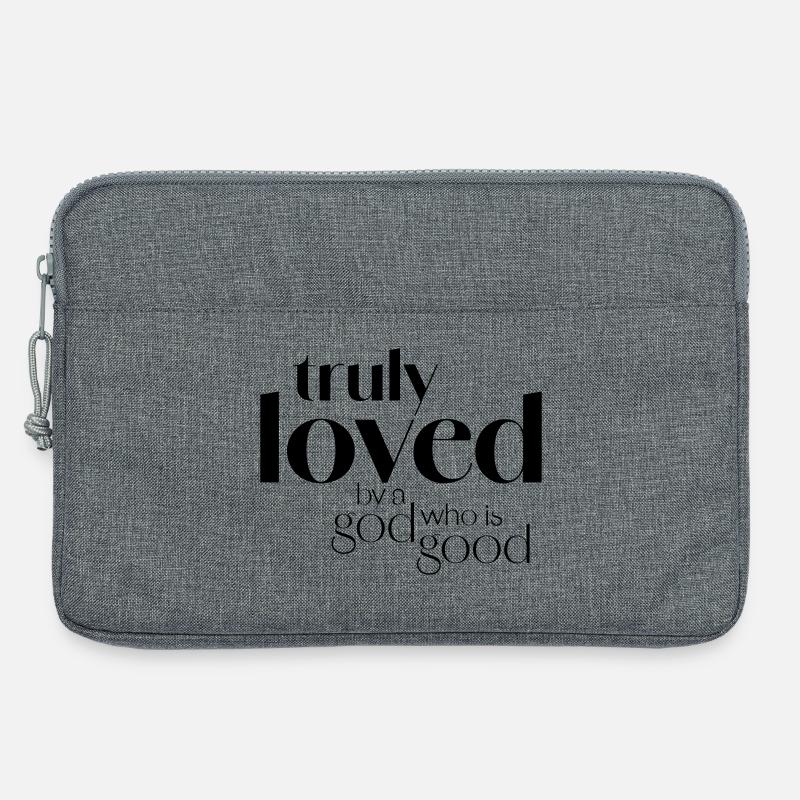TrulyLoved - Laptop bag 13" - heather grey