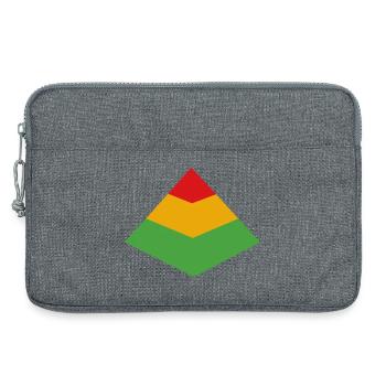 Test Pyramid - Laptoptasche 13" - Grau meliert - Vorne