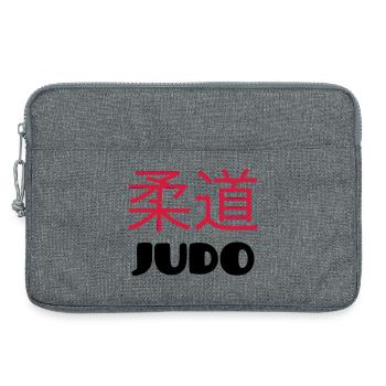 Judo (V) - Laptop bag 13" - heather grey - Front