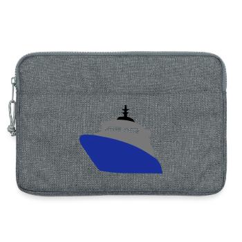 ship - Laptop bag 13" - heather grey - Front